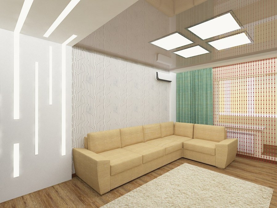 Освещение комнаты 18 квадратных метров