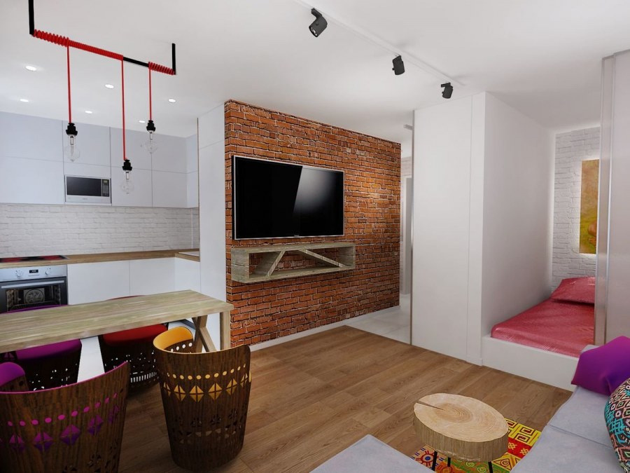 Мини студия квартира