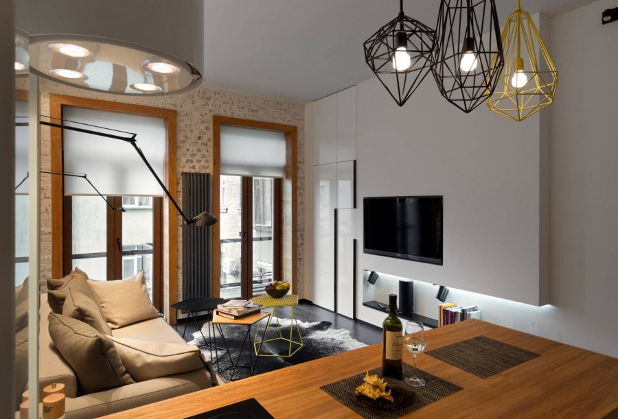 Люстра в однокомнатную квартиру