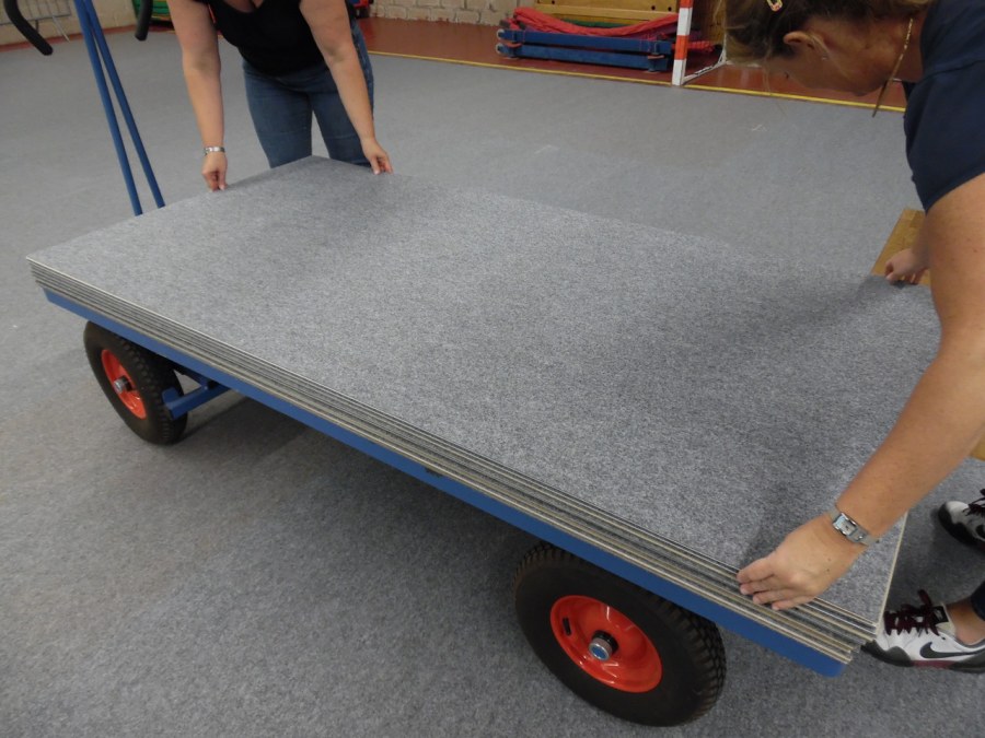 Прорезиненное покрытие для спортзала