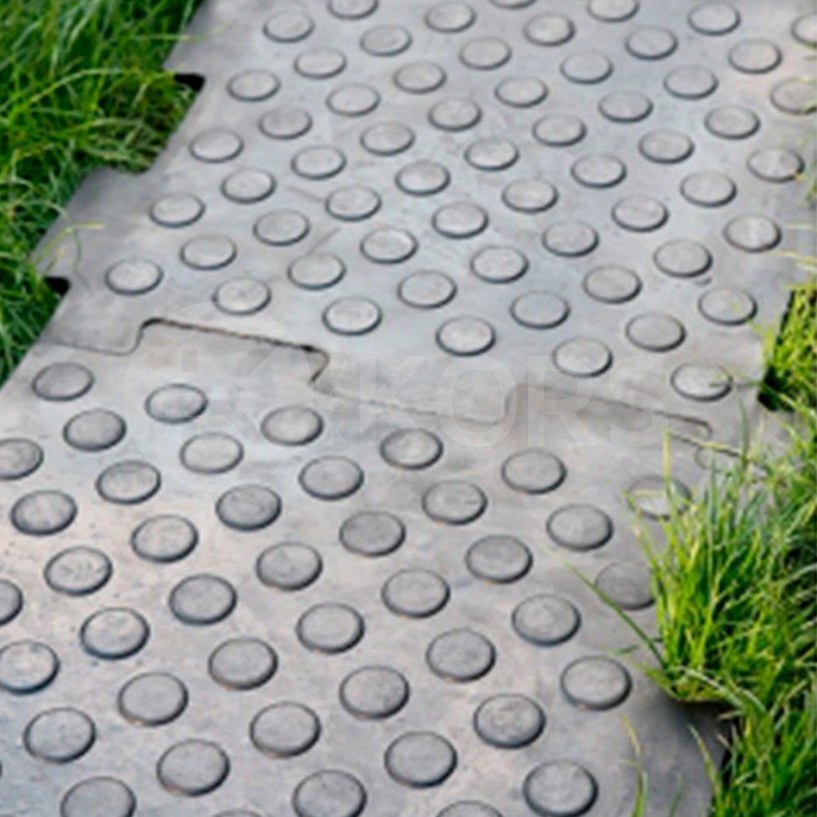 Резиновая плитка Унидор 500х500х20