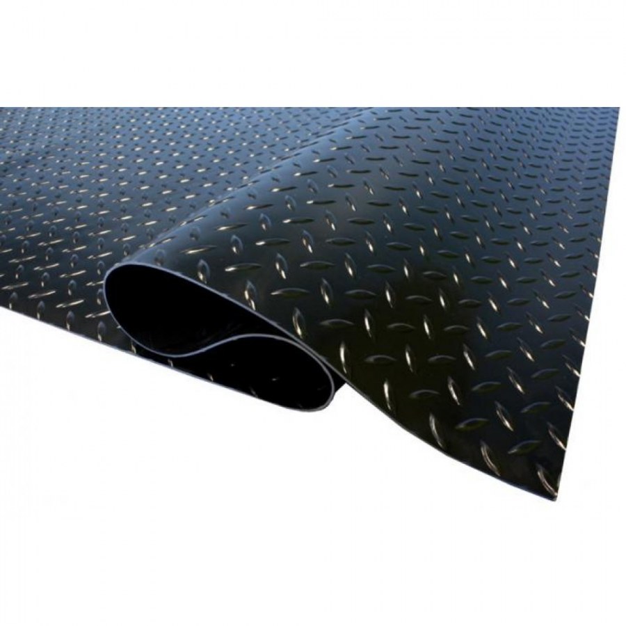 Дорожка резиновая 1.5х10 м "рифленка
