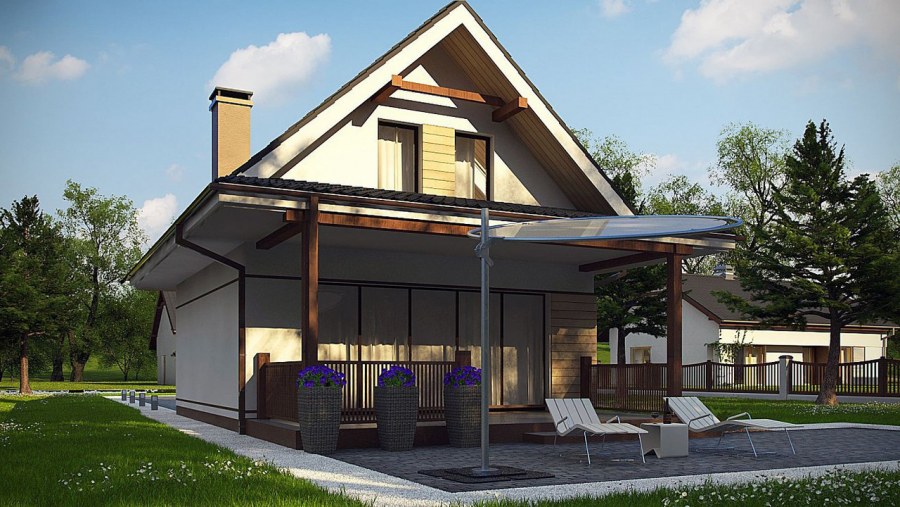 Мансарда над верандой