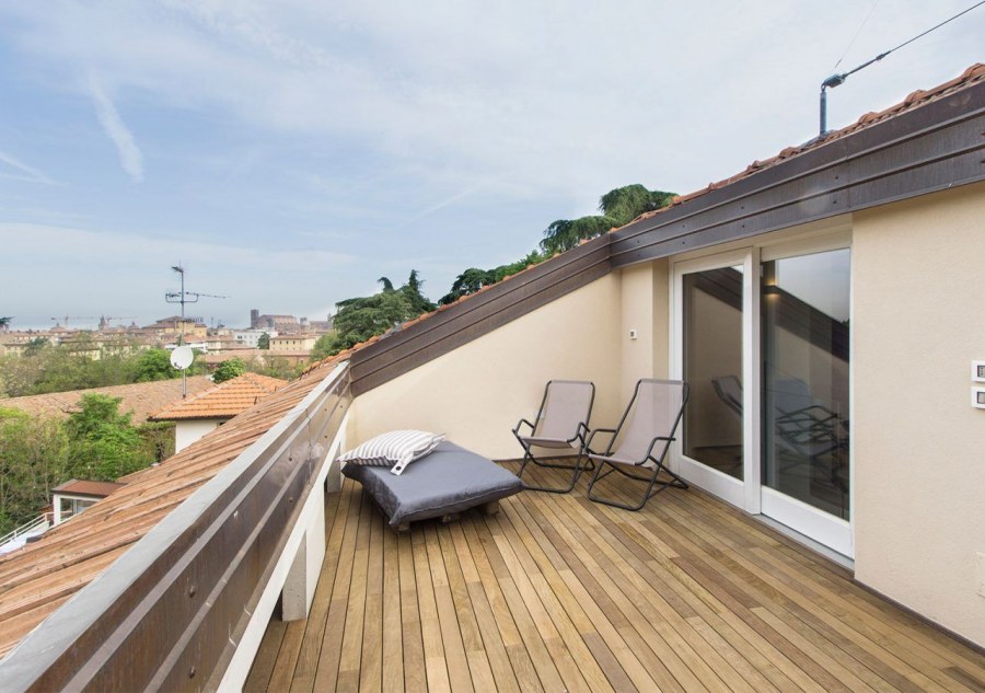 Терраса на мансарде