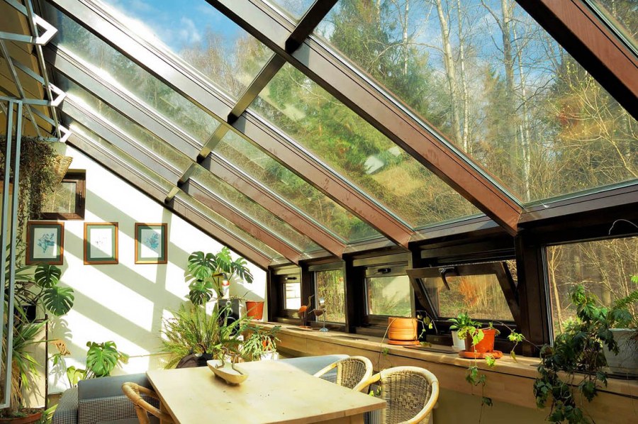 Мансардные панорамные окна