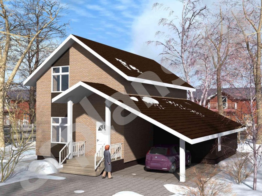 Планкен на мансарде