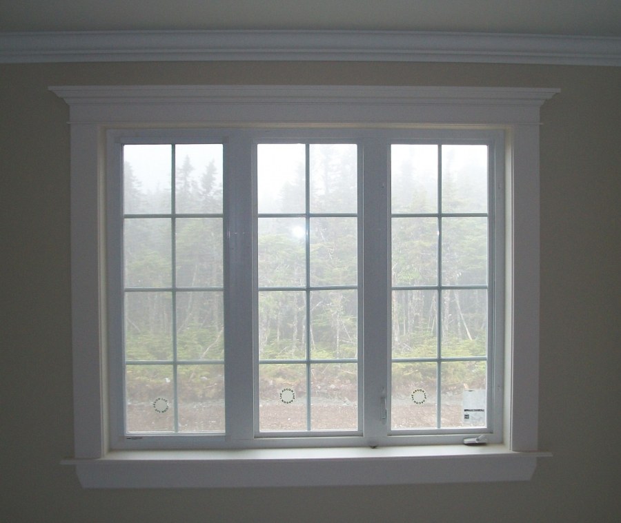 Отделка окон внутри