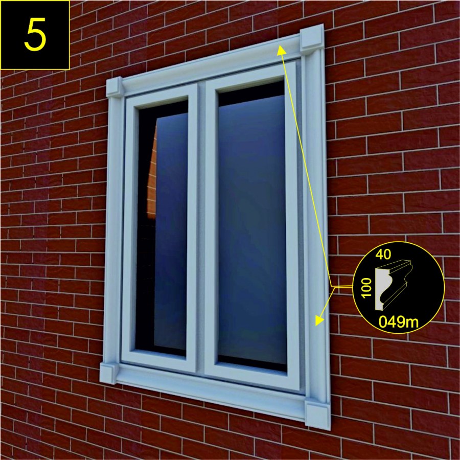 Обрамление окон