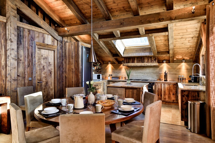 Дом Шале одноэтажный интерьер