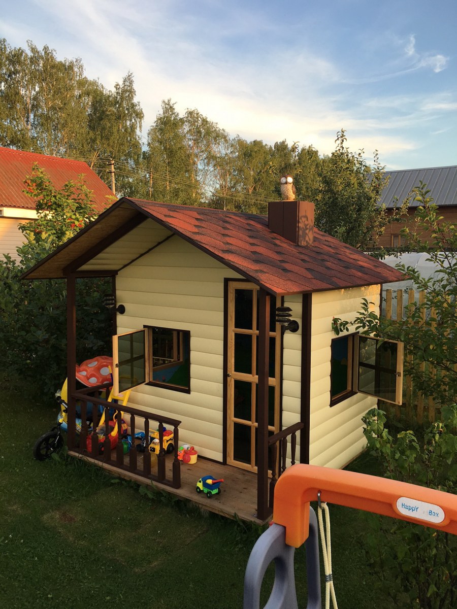 Детские домики для дачи