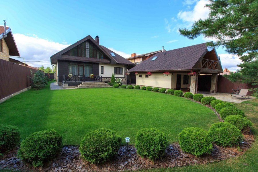 Ландшафт участка 10 соток