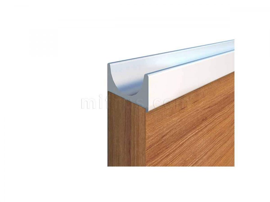 Профиль-ручка под пропил, l=5000мм, отделка алюминий