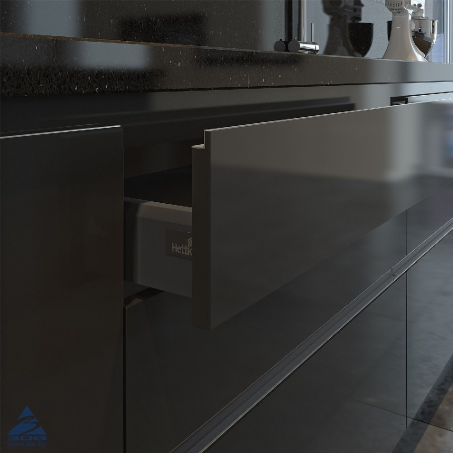 Кухня Интегро из акрила