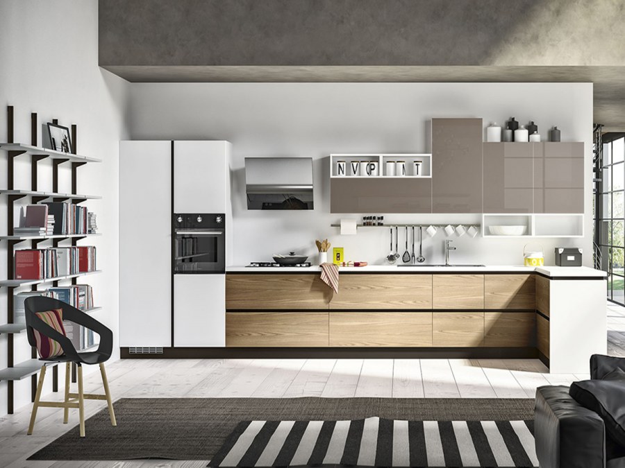 Ручка gola с фасадами Феникс