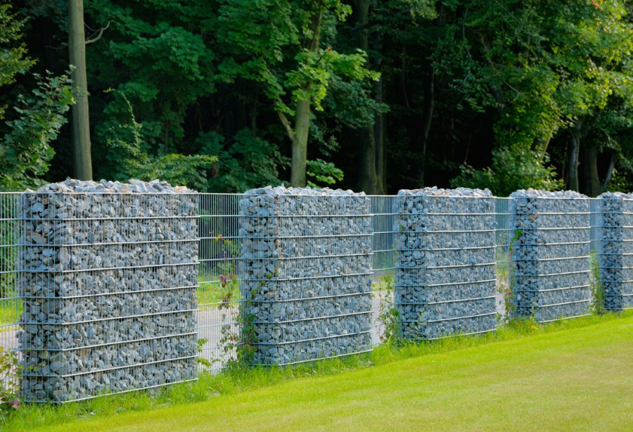 Габионовая Живая изгородь