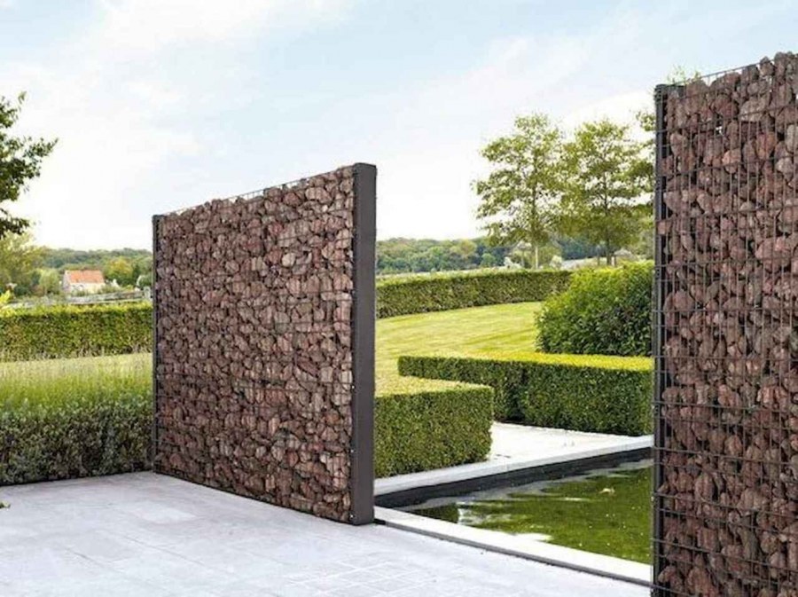 Габионы и Живая изгородь