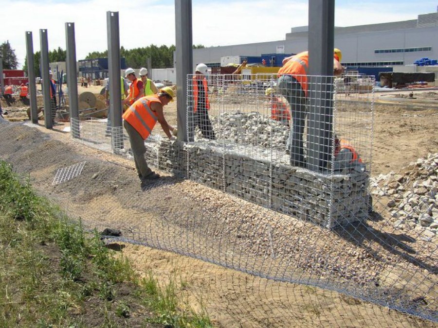 Габион опорная стена 50 см