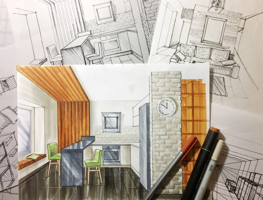 Трехмерная визуализация интерьера