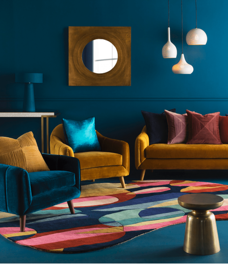 Цветовой круг Иттена Триада