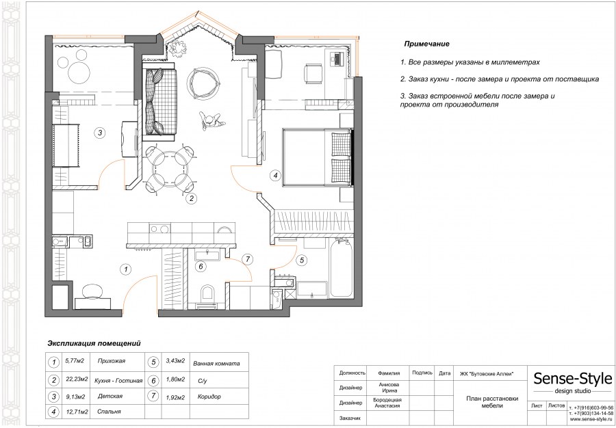 Дизайн проект квартиры план перепланировки