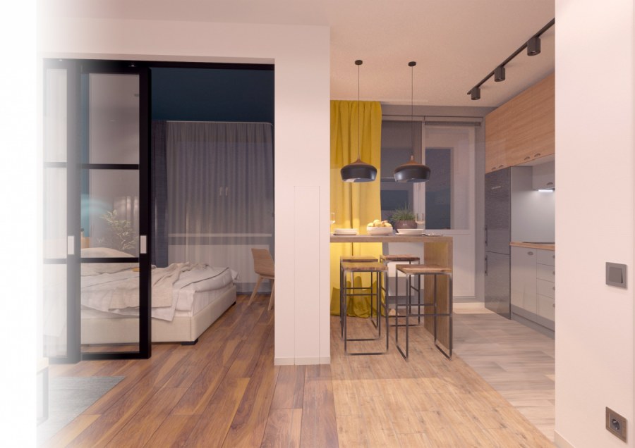 ЖК Остафьево корпус 1 планировка квартиры-студии