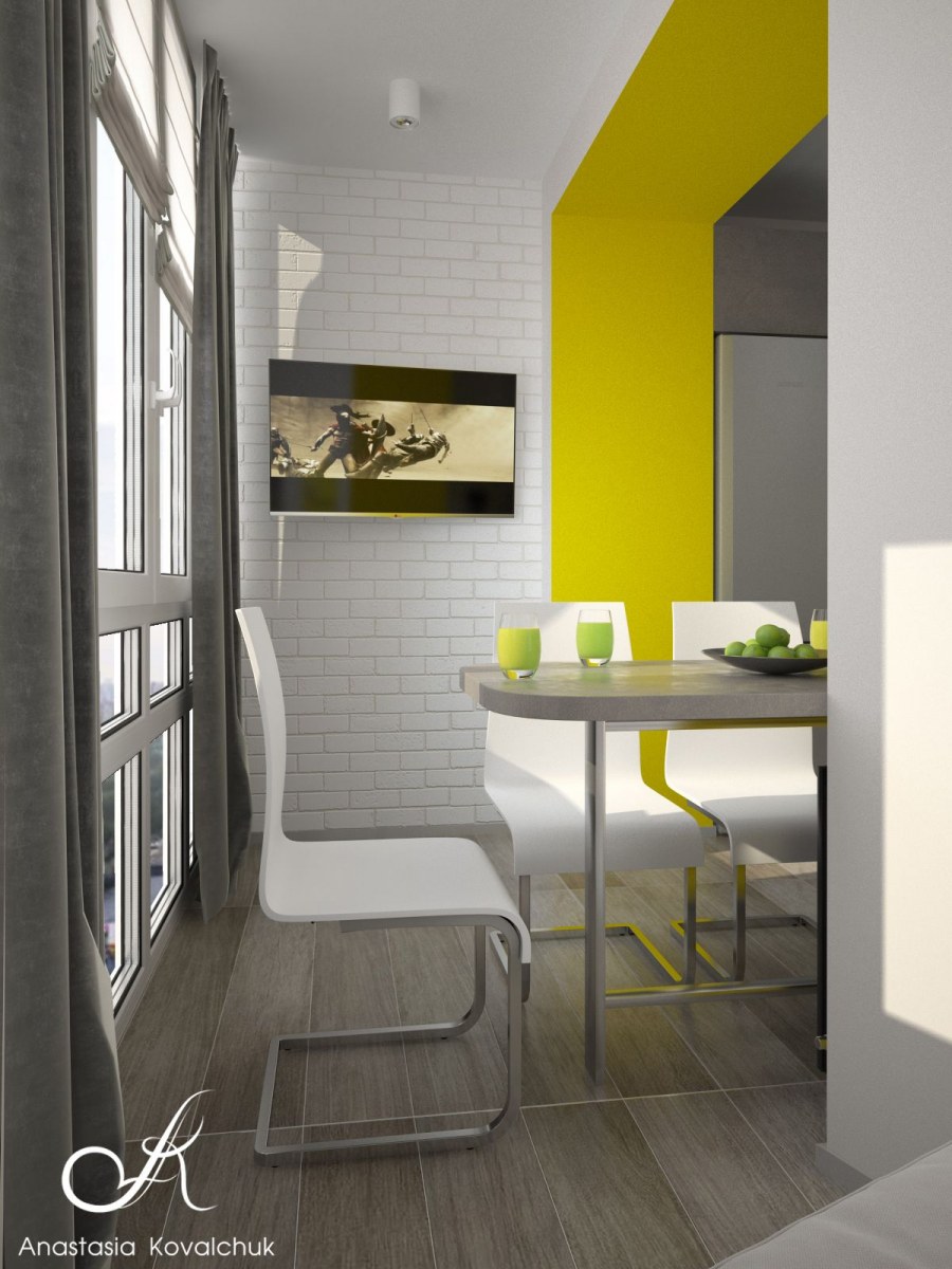 Интерьер однокомнатной квартиры для пожилой пары