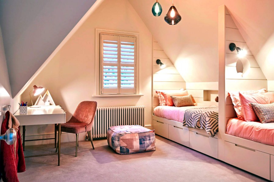 Мансарда в стиле Хай тек