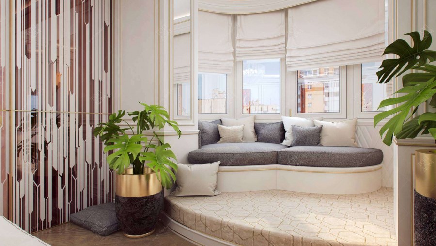 Мягкая зона в эркере