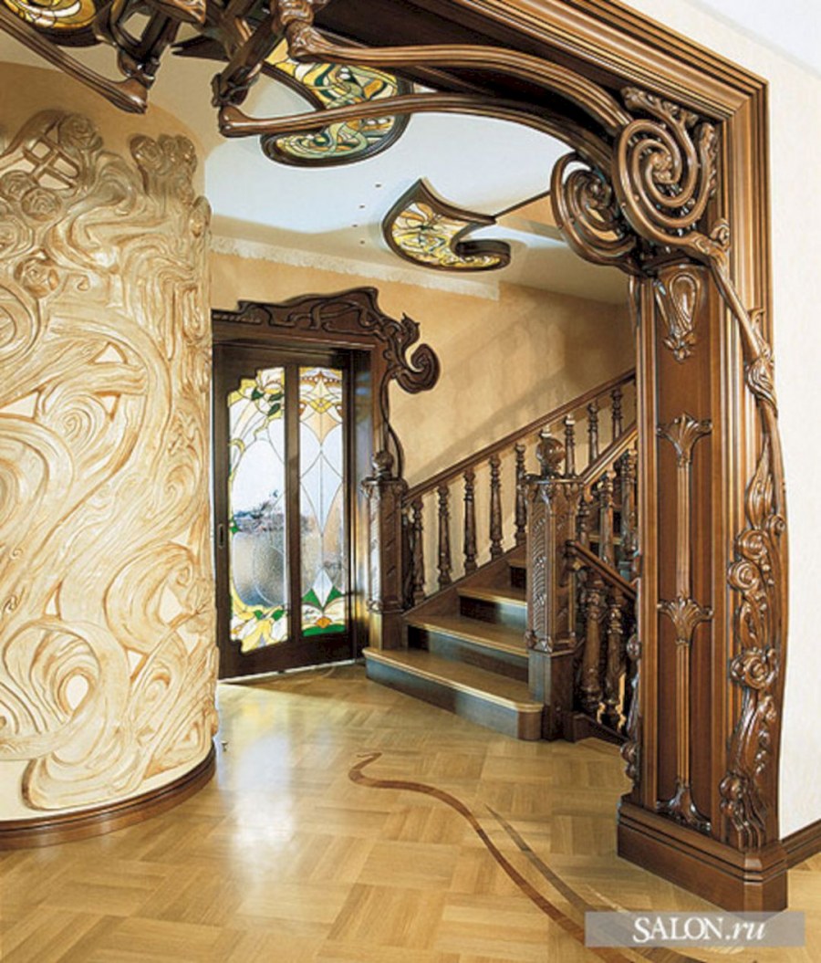 Арт-нуво стиль в интерьере