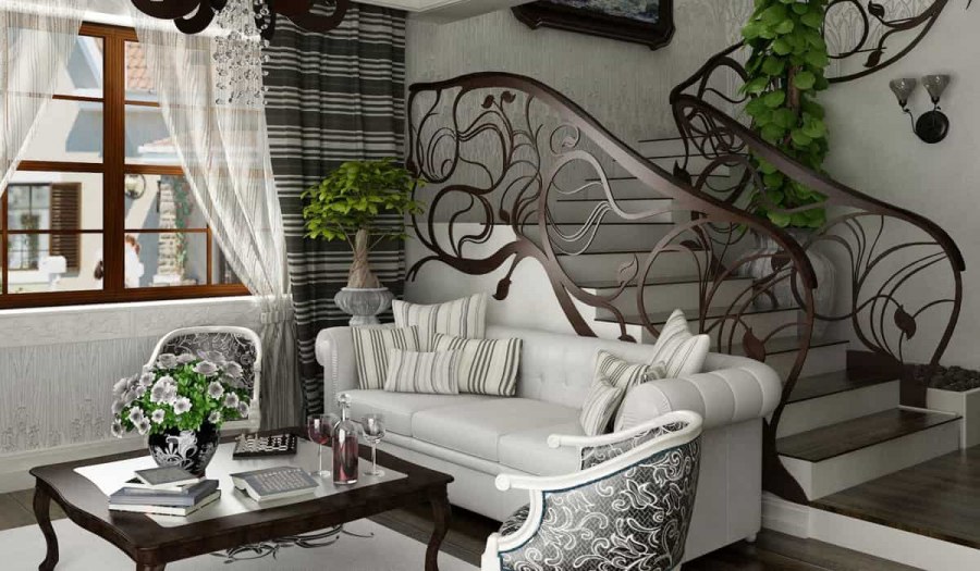 Стиль Модерн в интерьере