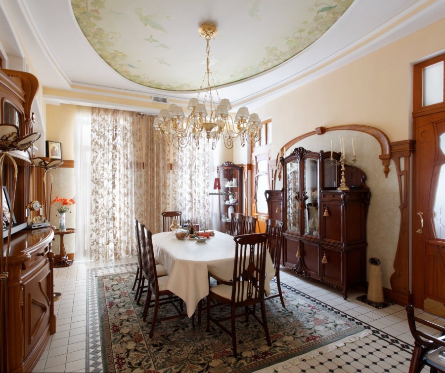 Модерн ар нуво интерьер