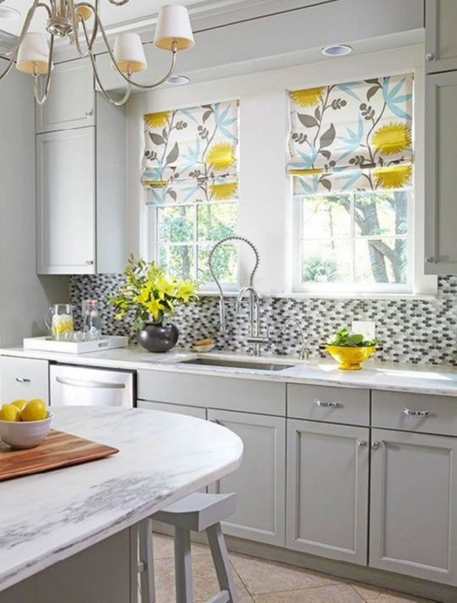 Декор белой кухни