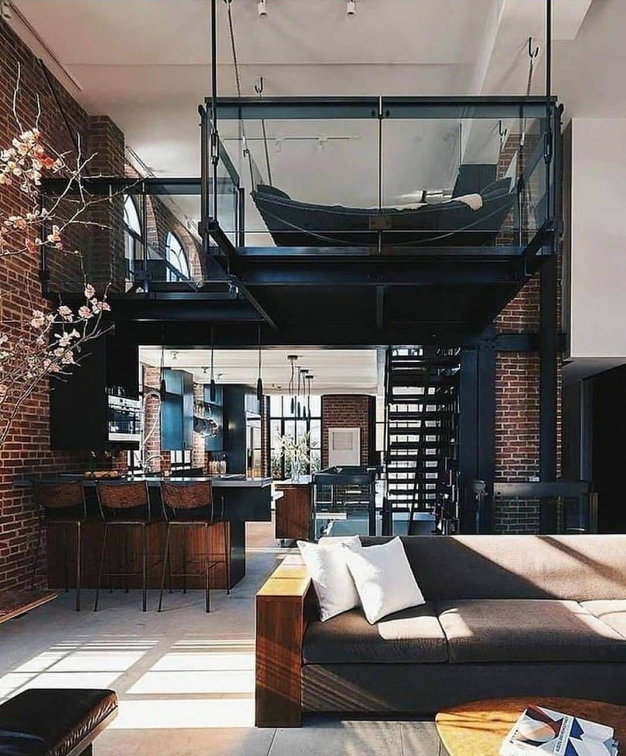 Квартира в стиле лофт