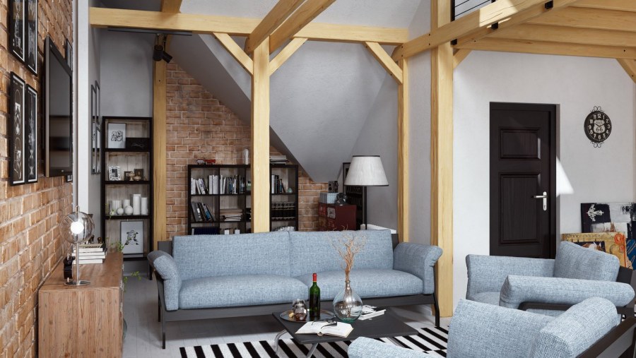 Квартира лофт