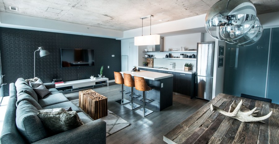 Индустриальный стиль в интерьере