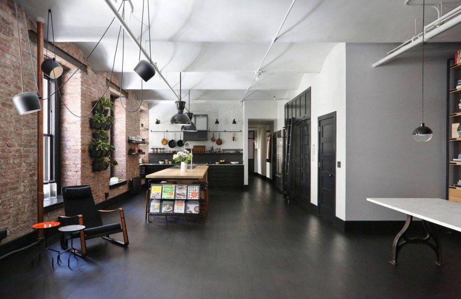 Сохо Нью-Йорк лофты промышленные