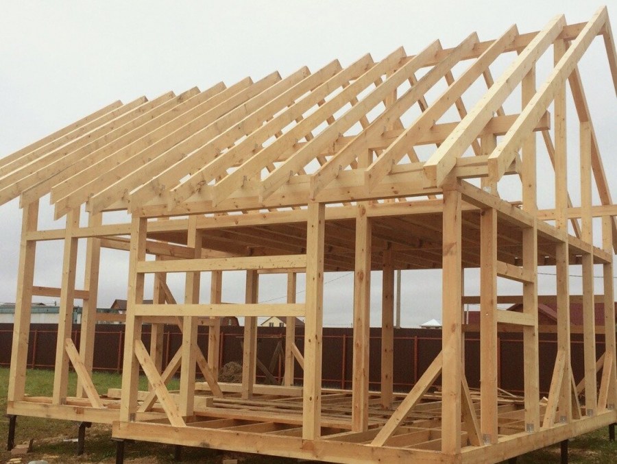 Каркас садового домика