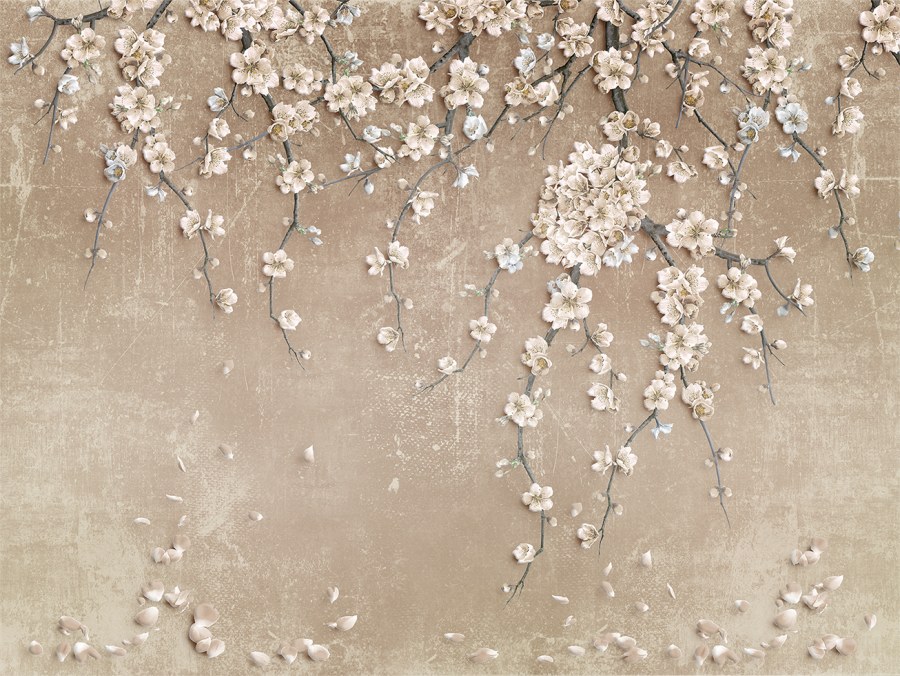 Фреска ветка Сакуры