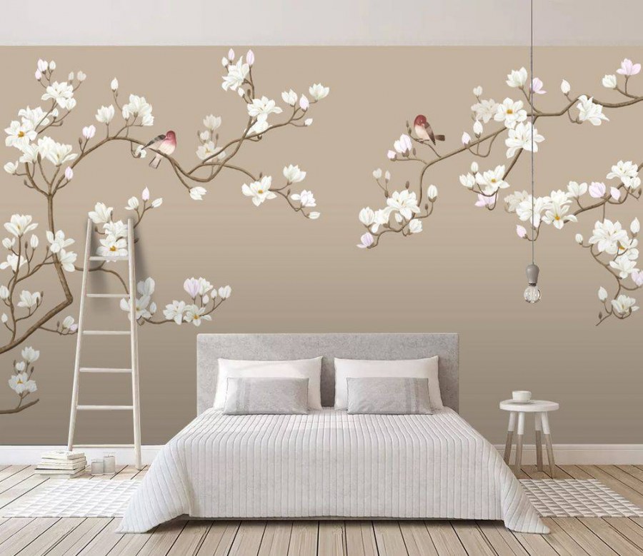 3д фрески Магнолия