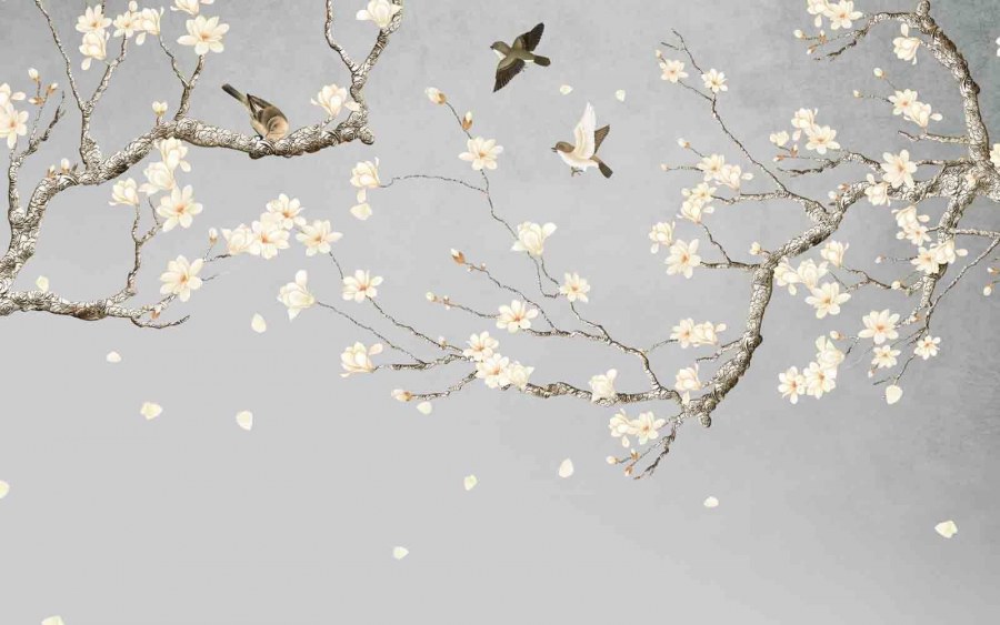 Фрески свисающие ветки