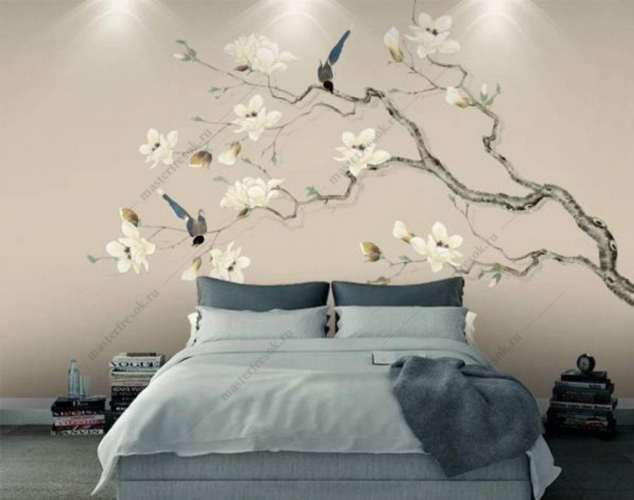 Фотообои в спальню