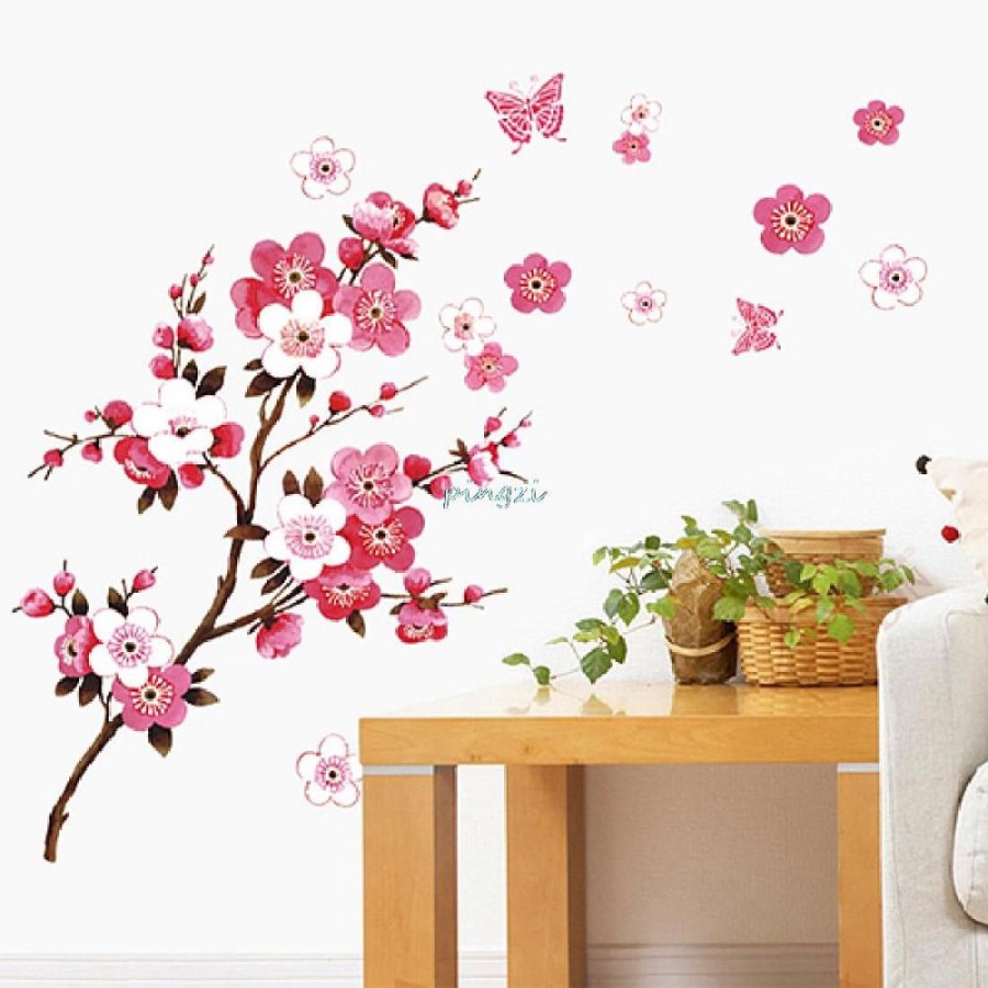 Стикер на стену Сакура
