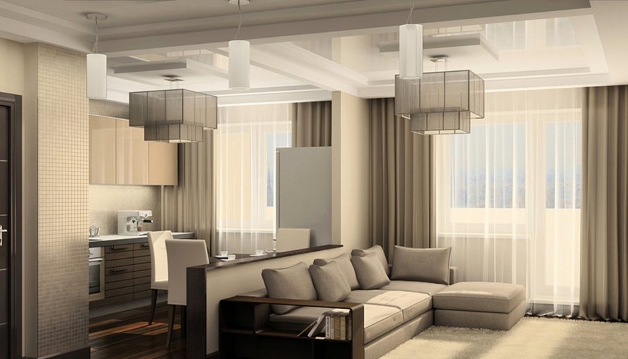 Интерьер квартиры студии