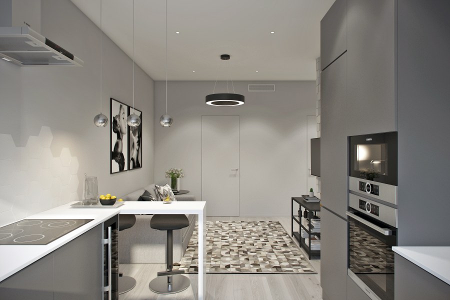 Интерьер квартиры 42 кв.м