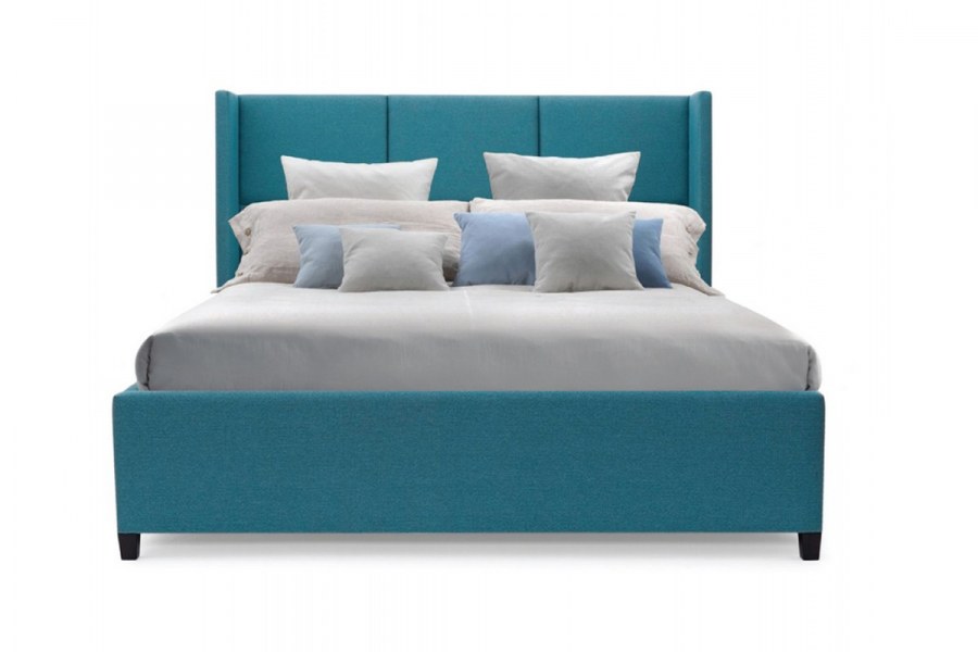 MYFURNISH/мягкая кровать Houston бирюзовый 82130/35