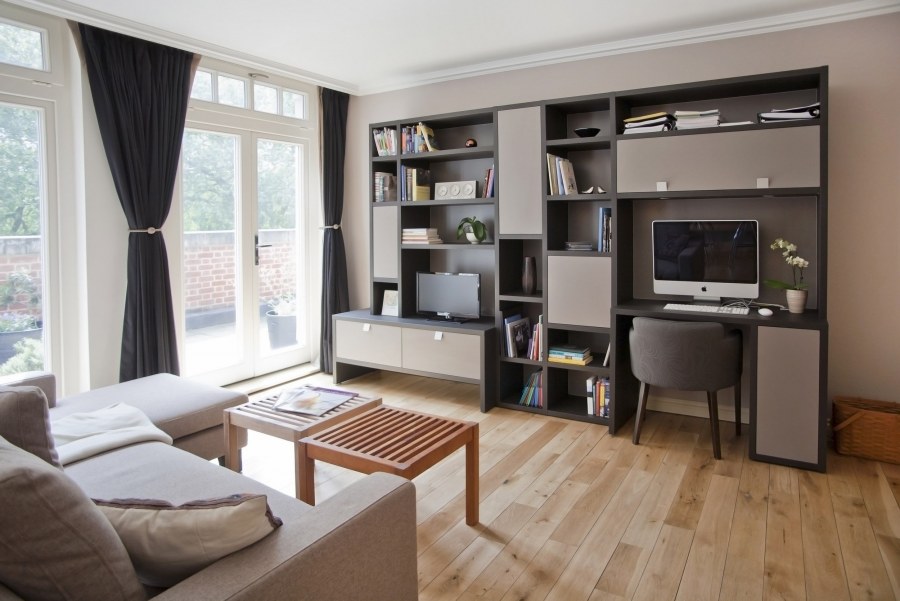 Гостиная с рабочим местом