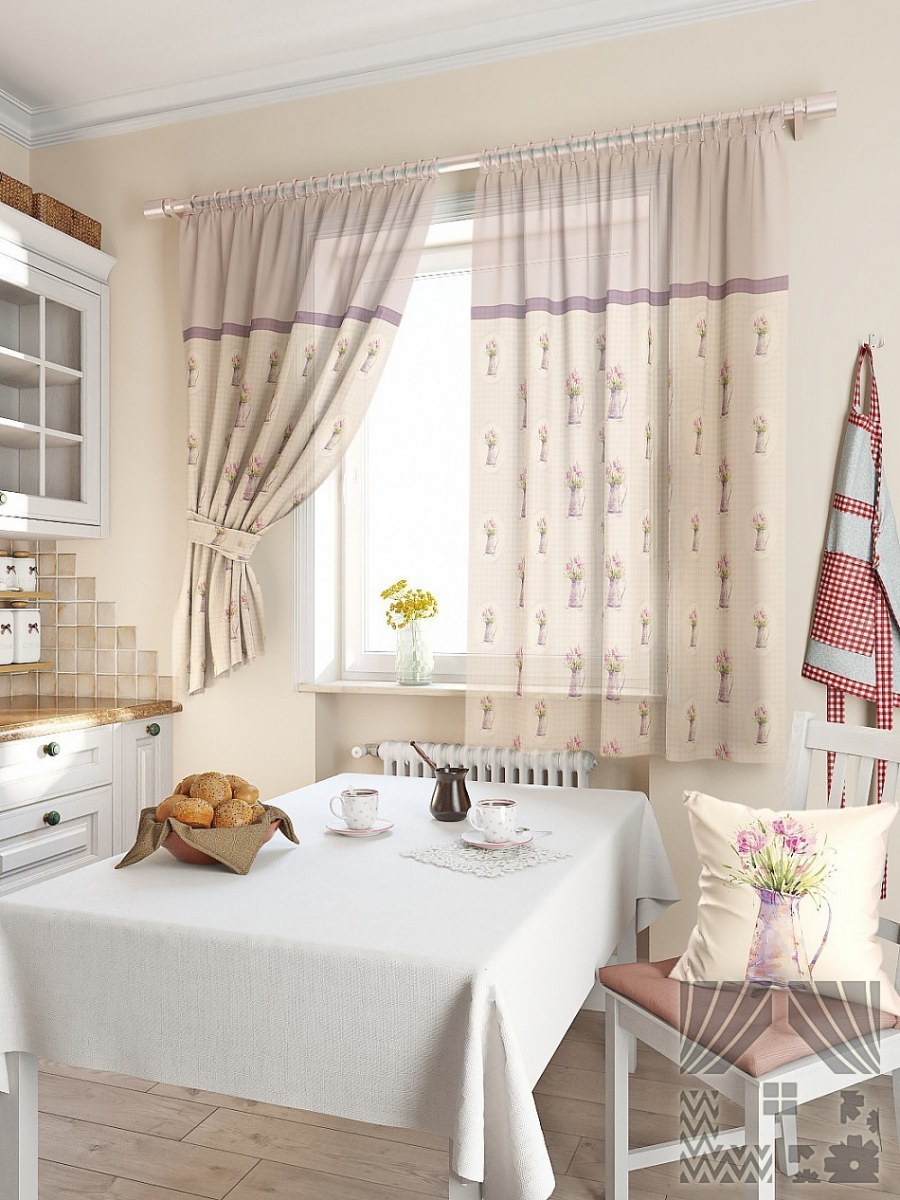 Комплект штор ТОМДОМ Берни td-962039