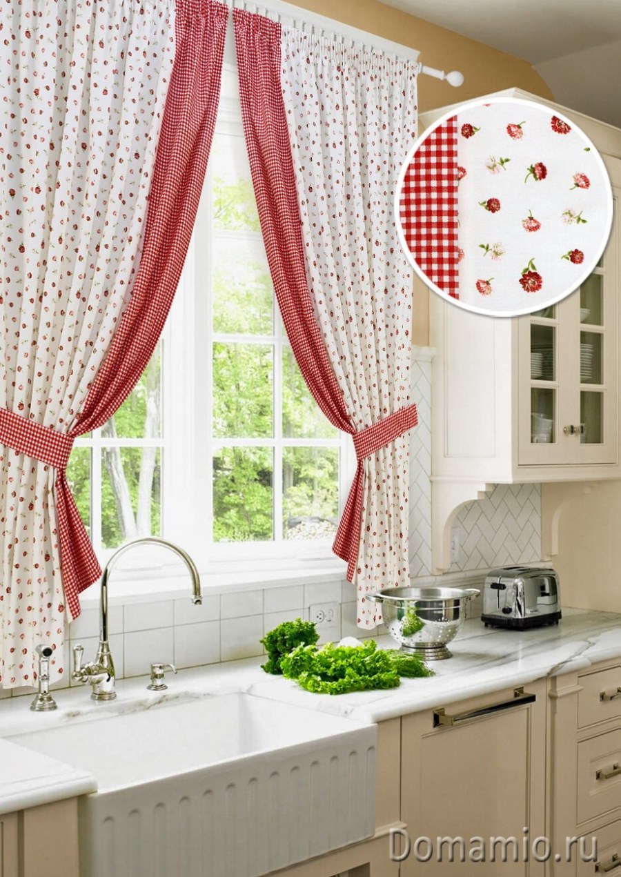 Римские шторы кухонные