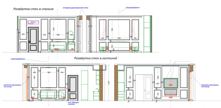 План раскладки плитки чертеж
