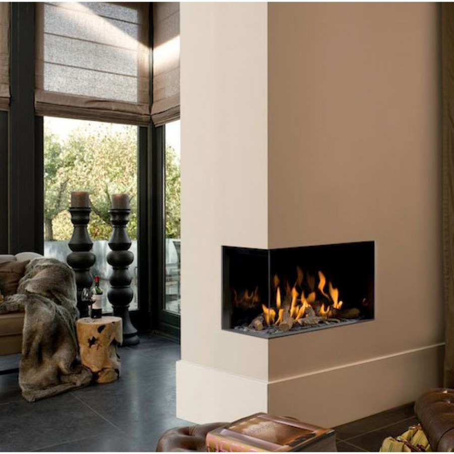 Газовый камин в интерьере